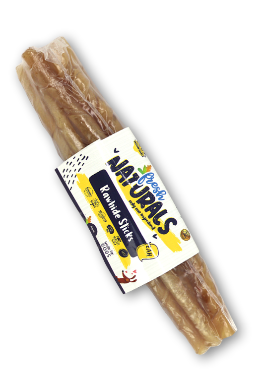 rawhide sticks palitos piel vacuno treats for dogs chuches perros protein source fuente proteína natural