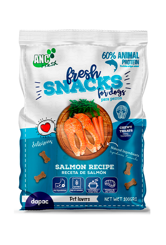Fresh Snacks Perros Receta Salmon Pescado Fish Treats dogs